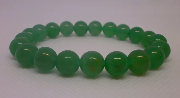 A Green aventurine bracelet