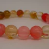 A volcano cherry quartz crystal bracelet