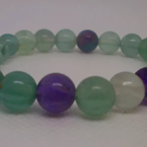 Coloured Fluorite bracelet